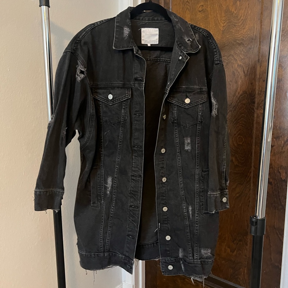 Zara - Black denim jacket